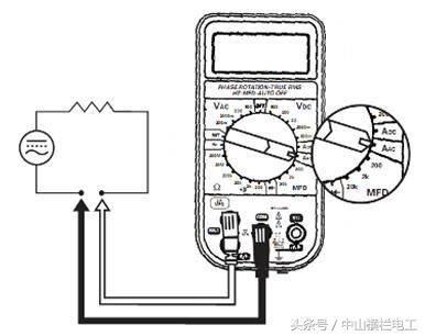 万用表电阻档位图(万用表电阻档可测量绝缘电阻)-第2张图片-