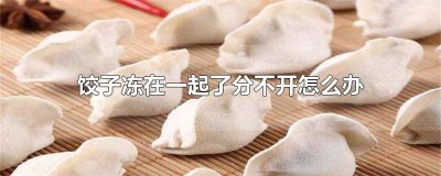 ​饺子冰冻在一起怎么办 包的饺子冻一起了怎么办