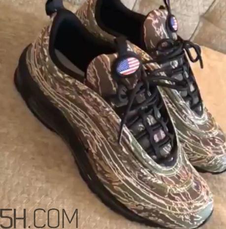 nike air max 97 usa camo发售时间_实物上脚效果