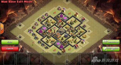 ​《部落冲突》COC8本部落战实用阵型推荐